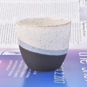 speckled ceramic candle votives