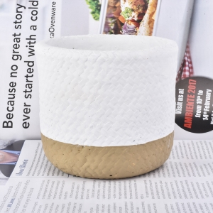 ceramic container for scented candle