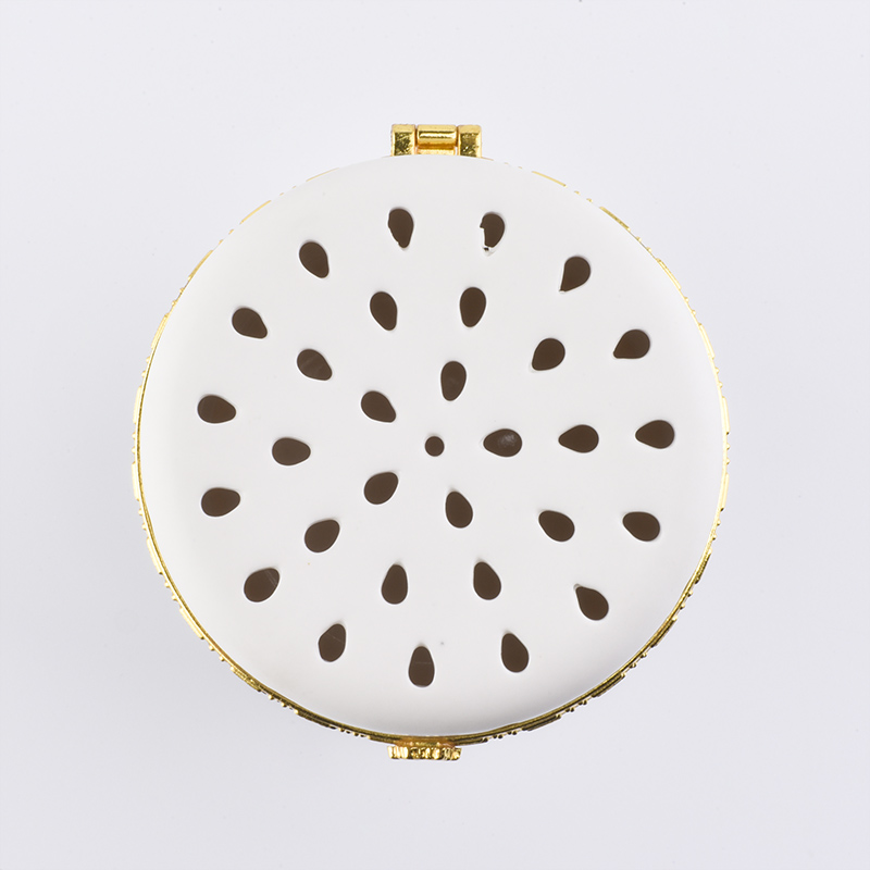white ceramic candle jar with hollow out lid white ceramic candle jar with hollow out lid