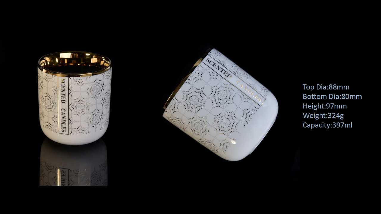300ml Ceramic Candle Holders Wholesale
