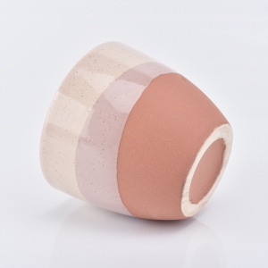 Portacandele in ceramica di piccole dimensioni da 40 ml per profumare la casa