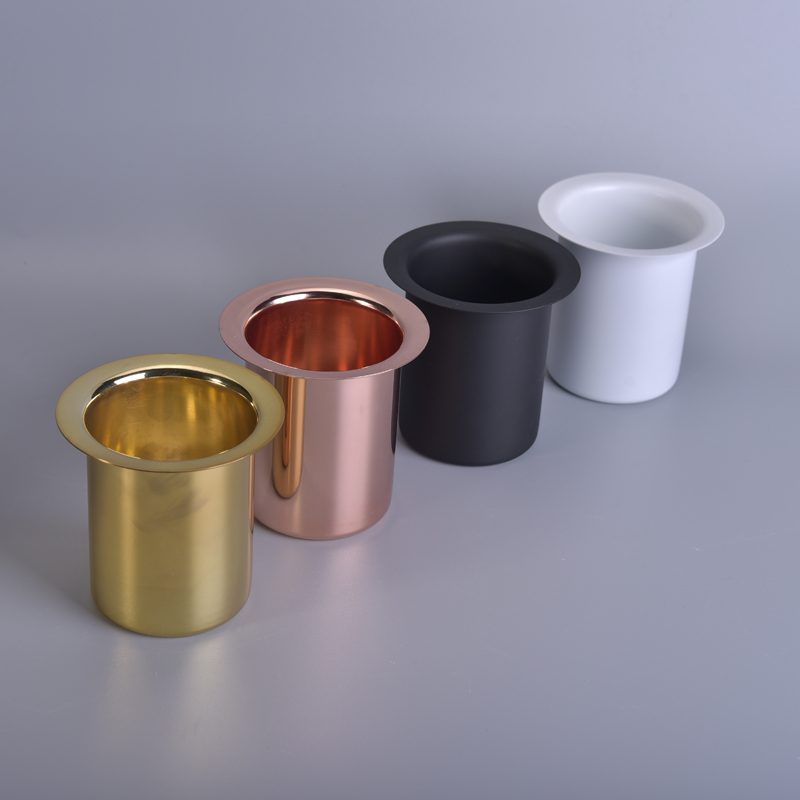 Rose gold metal candle holder popular in AU