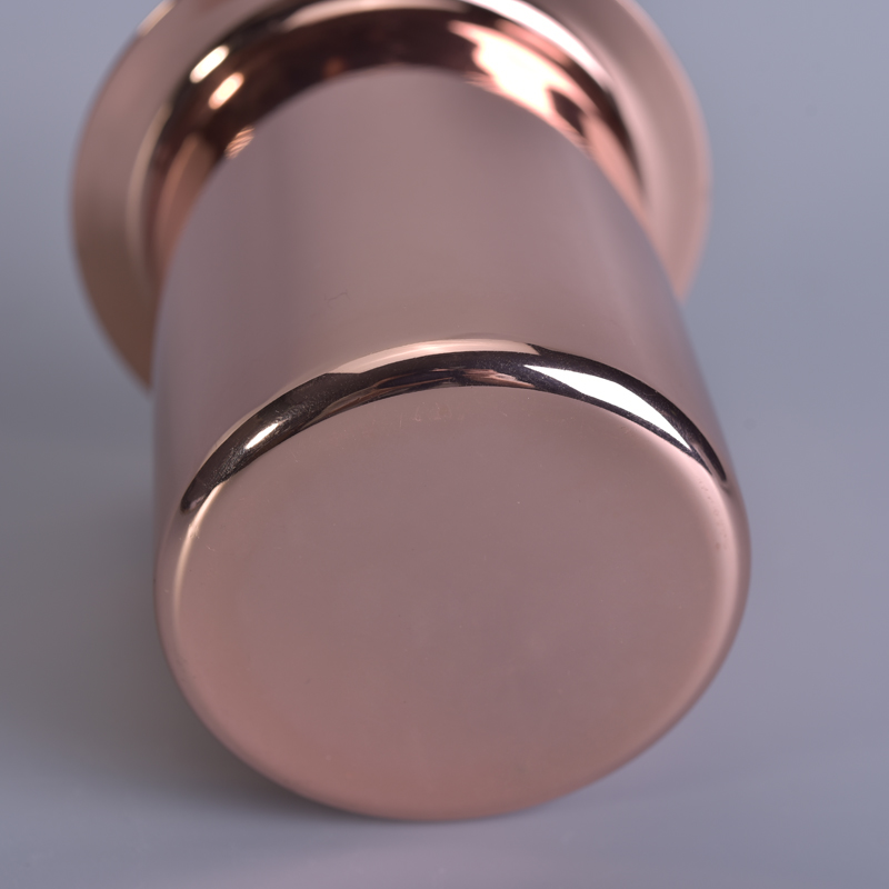 Rose gold metal candle holder popular in AU