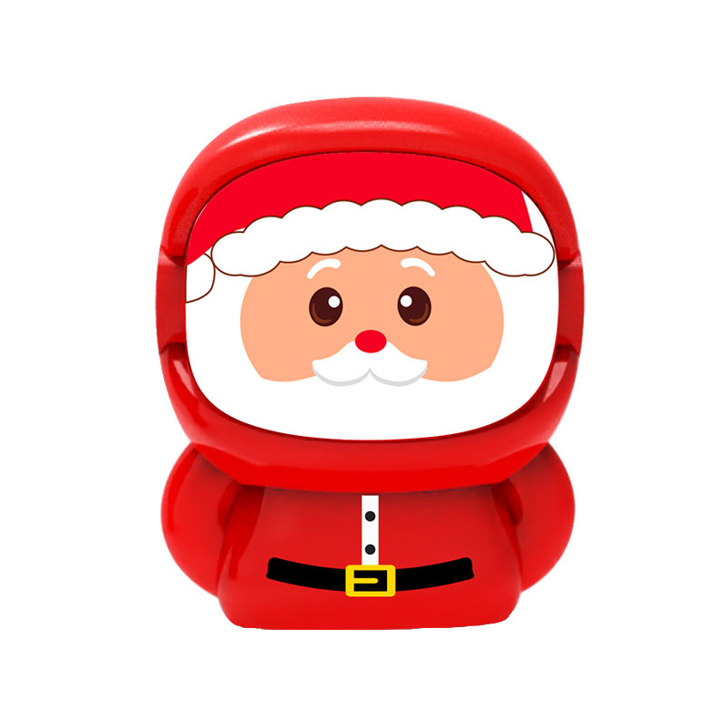 Gezichtsveranderende Bluetooth-miniluidspreker voor de Kerstman