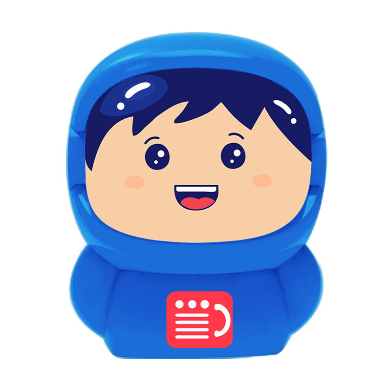 Gezichtsveranderende Astronaut Bluetooth-miniluidspreker