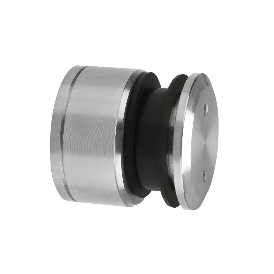 Rahmenloses 304 316 Balustraden-Glasgeländer-Design, verstellbarer Glasabstandshalter