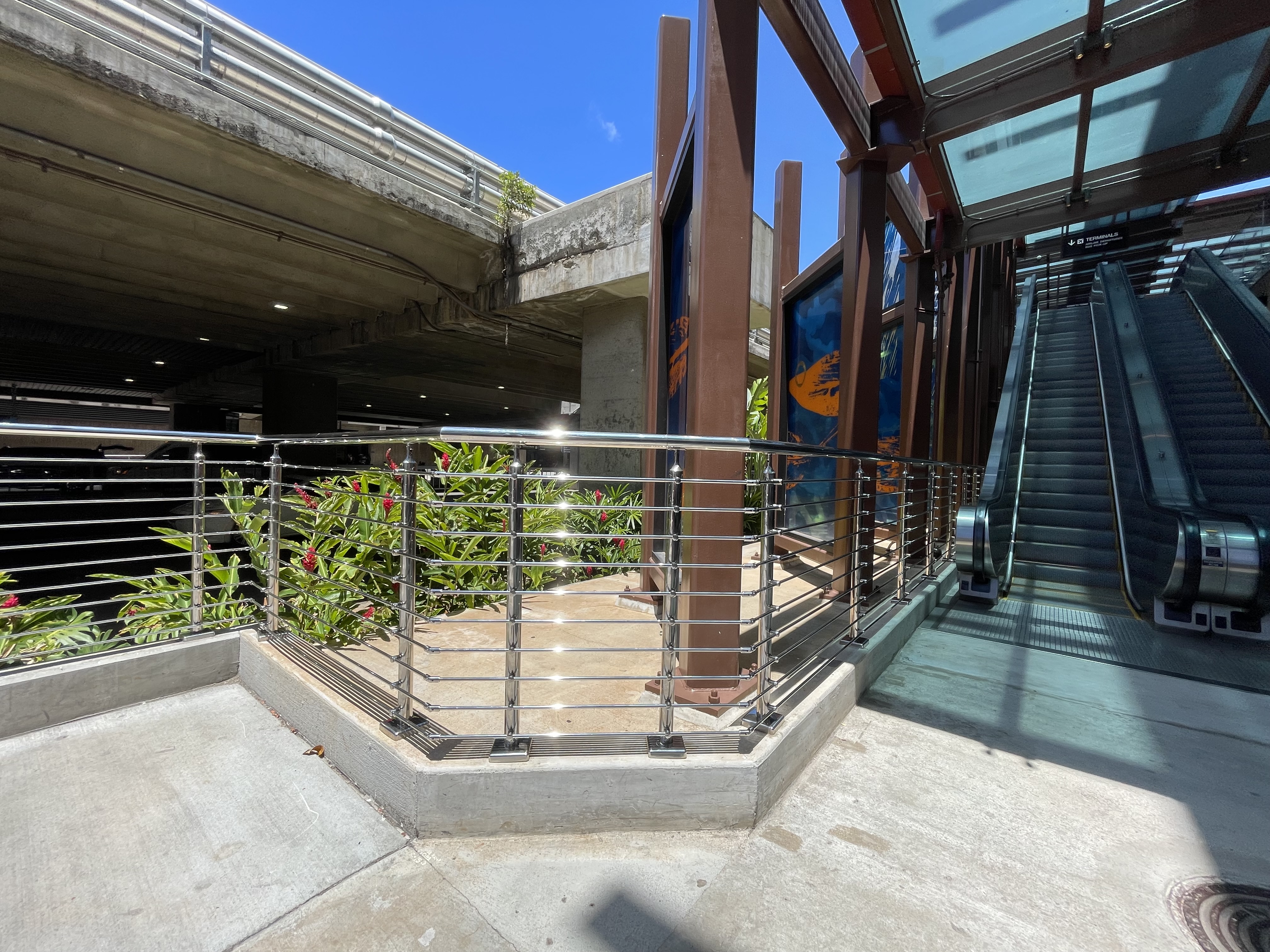 AISI 316L roestvrijstalen dwarsbalkbalustrade