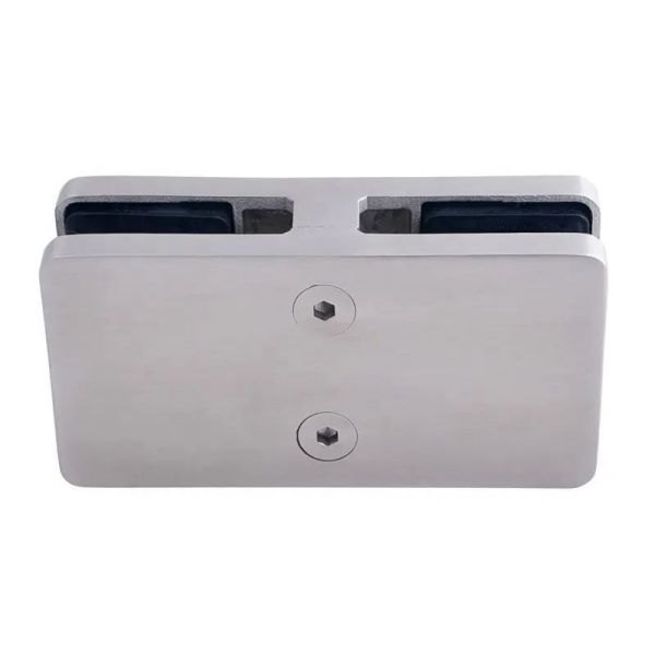 Stainless steel 180 degree glass clip for glass spigot frameless glass railing