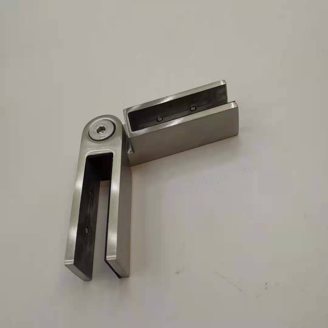 Kebil Stainless Steel 316 Glass Hardwares Balcony Stair Railing Adjustable Glass Clamp