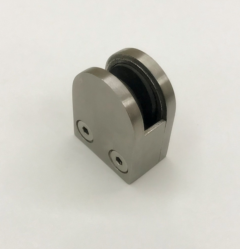 Glass Railing Round Clamp, 10-12mm Round Glass Clamps for Handrail