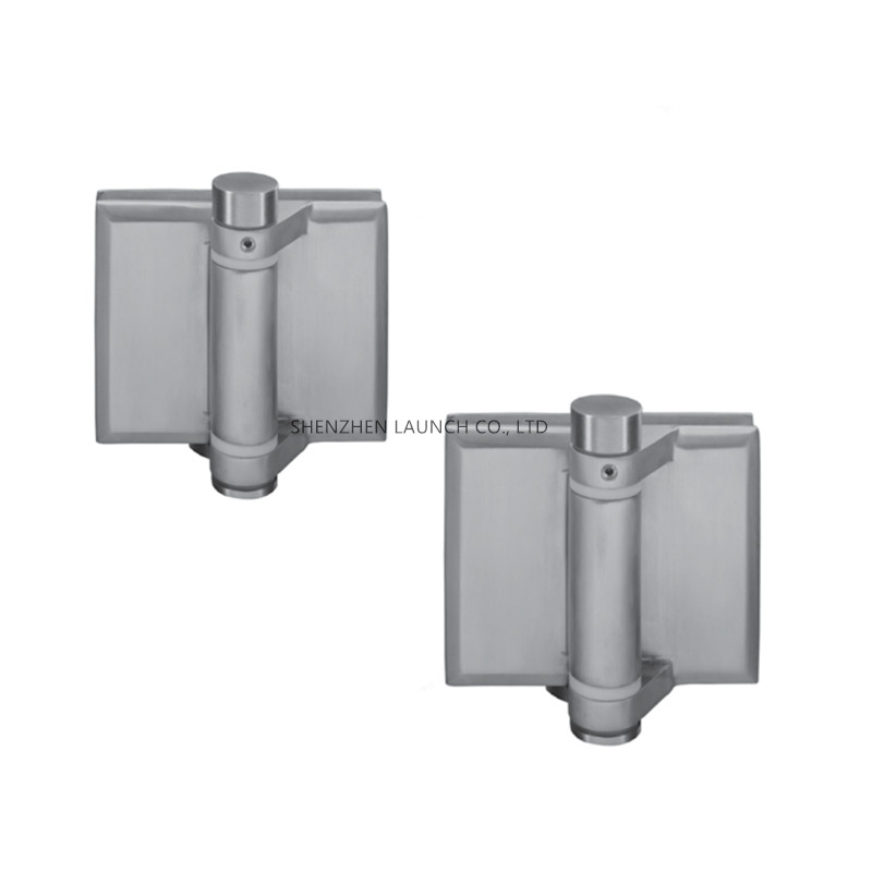 Soft-Close-Glasscharniere aus Edelstahl für Schwimmbäder