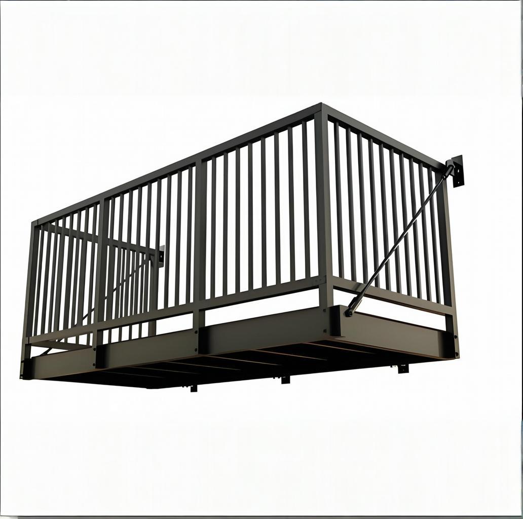 Aluminium moderne noir enduit à revêtement pergola canopée Garages extérieurs auvents automobiles