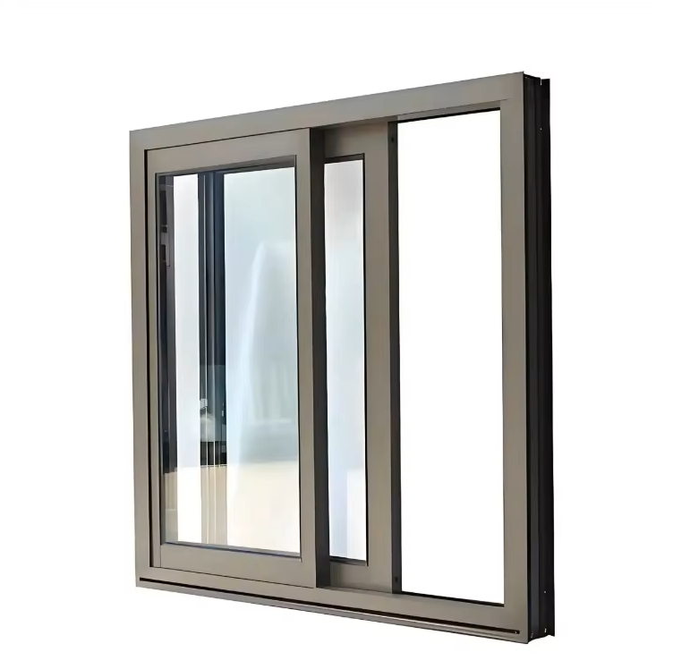 Παράθυρα ολίσθησης αλουμινίου διπλά τζάμια