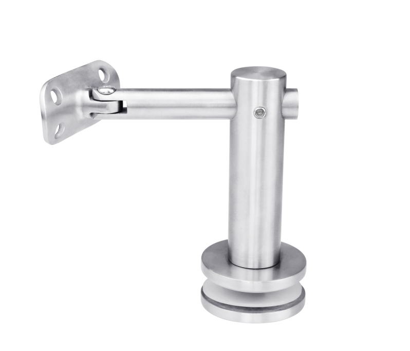 Moderne stijl roestvrijstalen leuningbeugel voor glazen buitenkant DIY leuningfittingen Relingaccessoires Trapcomponenten
