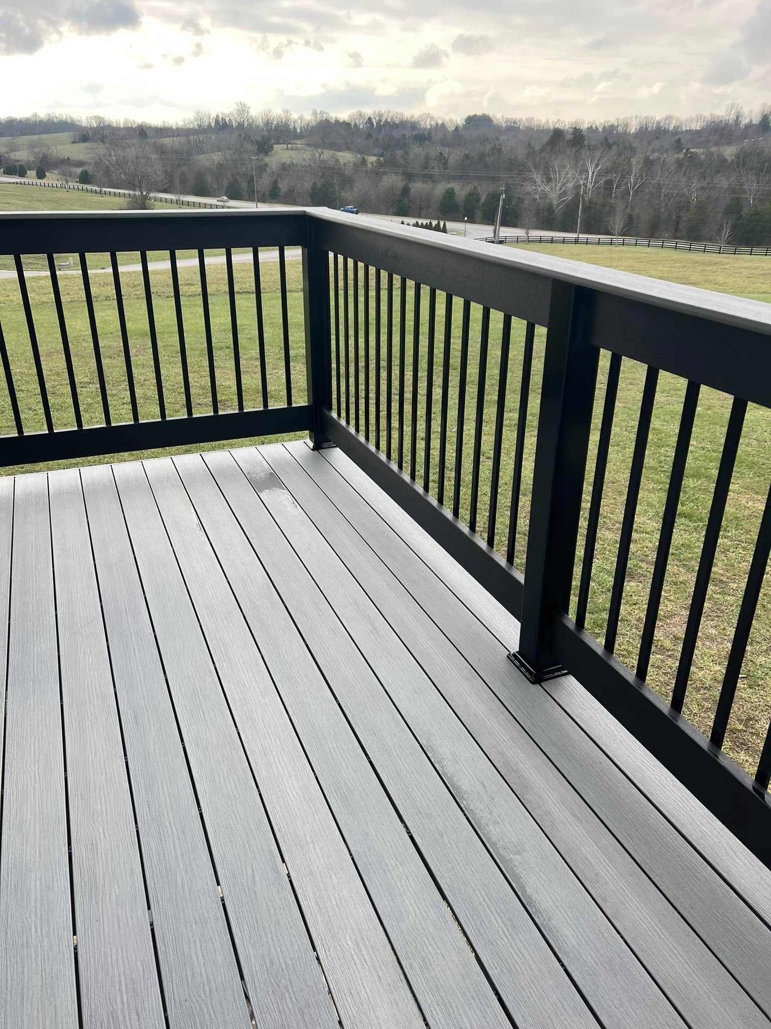 Ringhiera in picchetto in alluminio per terrazza, balcone e scale - 6063 verniciato a polvere