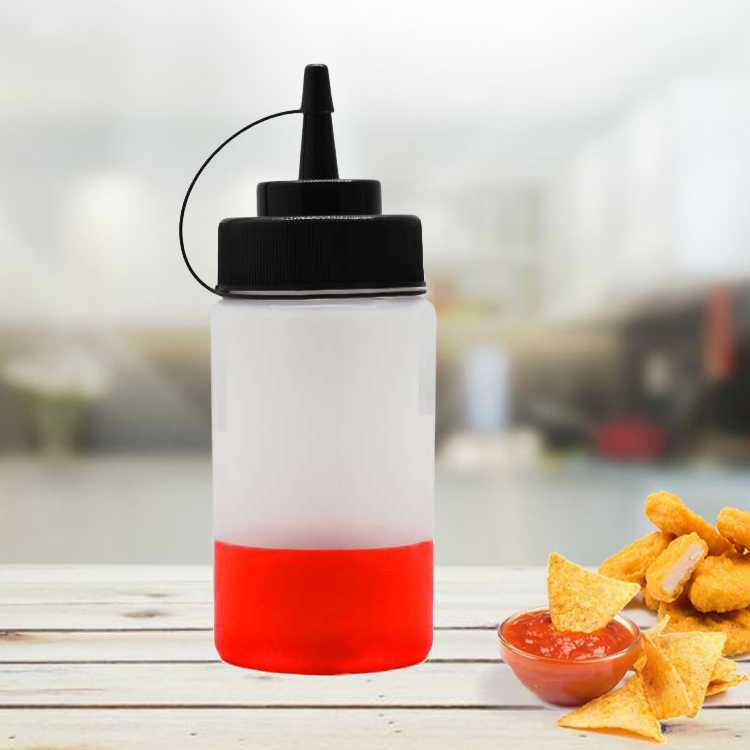 中国 250ml 350ml 500ml 700ml 1L 番茄酱酱塑料挤压瓶 制造商