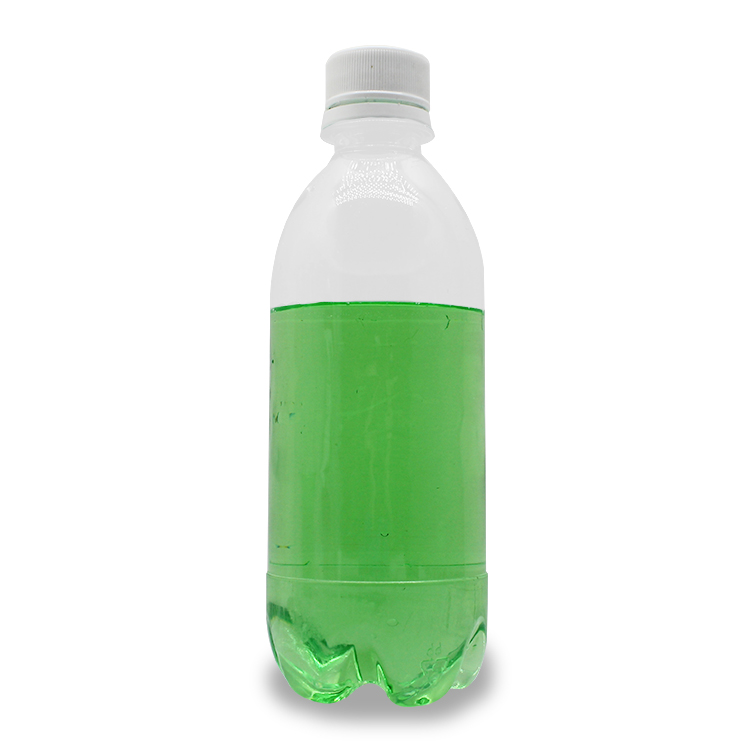 China 376 ml 12 oz Clear PET Beverage Plastic Juice Bottles manufacturer