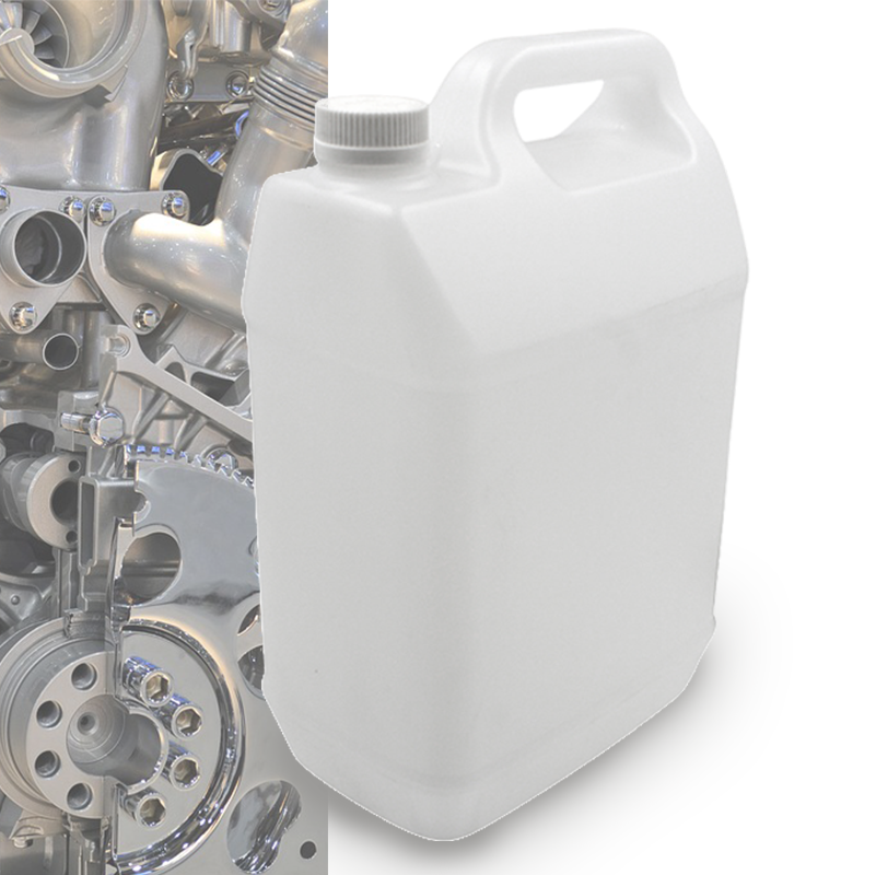 China Large Capacity HDPE Empty Chemical Disinfectant 5 Liter Plastic Bottles manufacturer