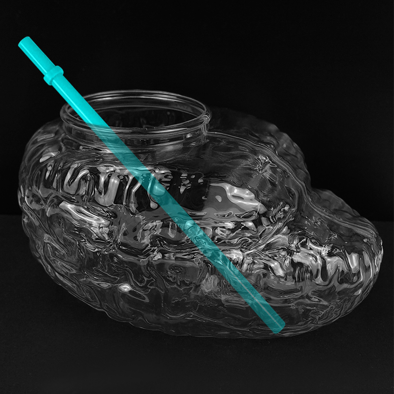 China PETG 1L Plastic Jar Bar Christmas Halloween Plastic Bowl Cocktail Plastic Bottle manufacturer