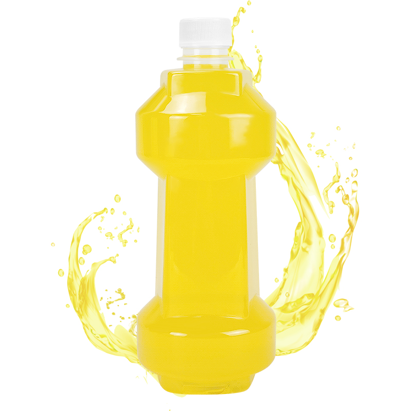 China Wholesale food safe PET Plastic high transparency Empty Cold Press fresh Juice Bottles 650ml manufacturer