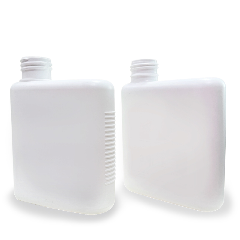 Chine Carré 300Ml blanc capuchon rabattable cosmétiques Gel douche shampooing revitalisant Lotion vide bouteille en plastique fabricant Carré 300Ml blanc capuchon rabattable cosmétiques Gel douche shampooing revitalisant Lotion vide bouteille en plastique