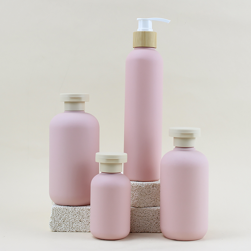 China Hot Koop 110 ml 230 ml 280 ml 310 ml HDPE Plastic Lege Shampoo Lotion Conditioner Fles Met Bamboe pomp fabrikant Hot Koop 110 ml 230 ml 280 ml 310 ml HDPE Plastic Lege Shampoo Lotion Conditioner Fles Met Bamboe pomp