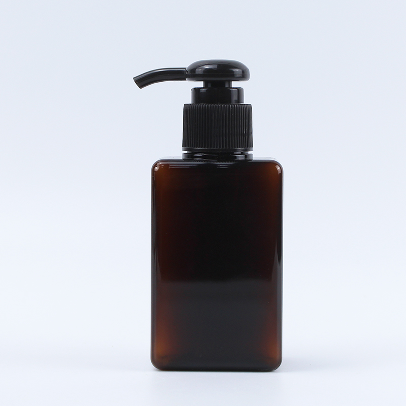 中国 Recycled PETG 650ml empty body lotion cream packaging shampoo pump bottle square face wash bottle - COPY - 6qd9jf 制造商