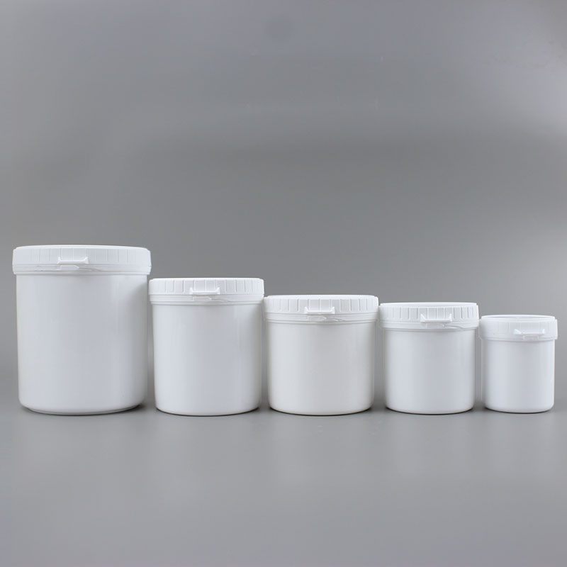 Empty PP Fitness Whey protein powder Container jar 2L plastic Mouth Bottle For Powder - COPY - 3lw5eo