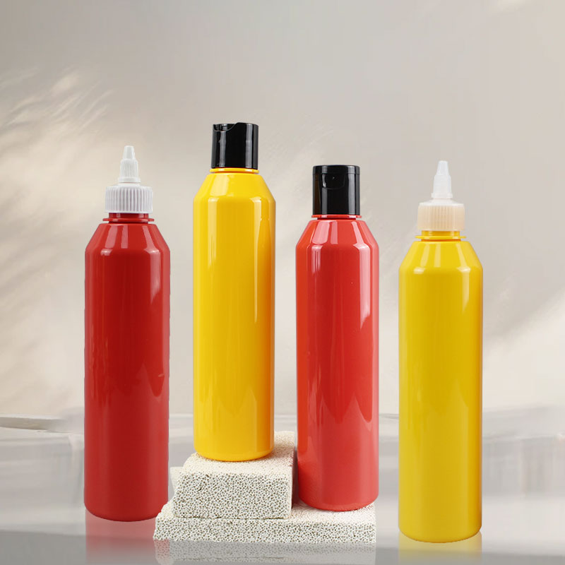 Revolutionize Your Kitchen Experience with 400ml Customizable Food-Grade PET Sauce Bottles