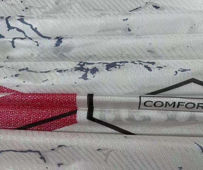 الصين توريد الطباعة النسيج فراش التريكو