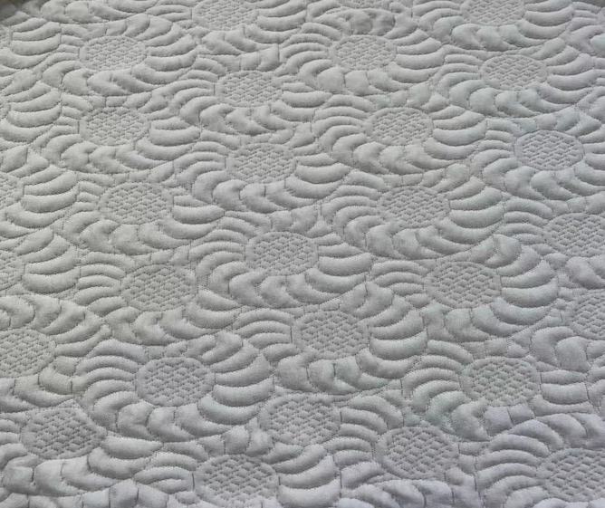 china jacquard gebreide matras bamboe stof