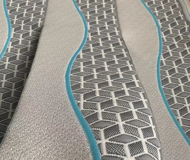 fornitore del tessuto del bordo del materasso della canapa della porcellana