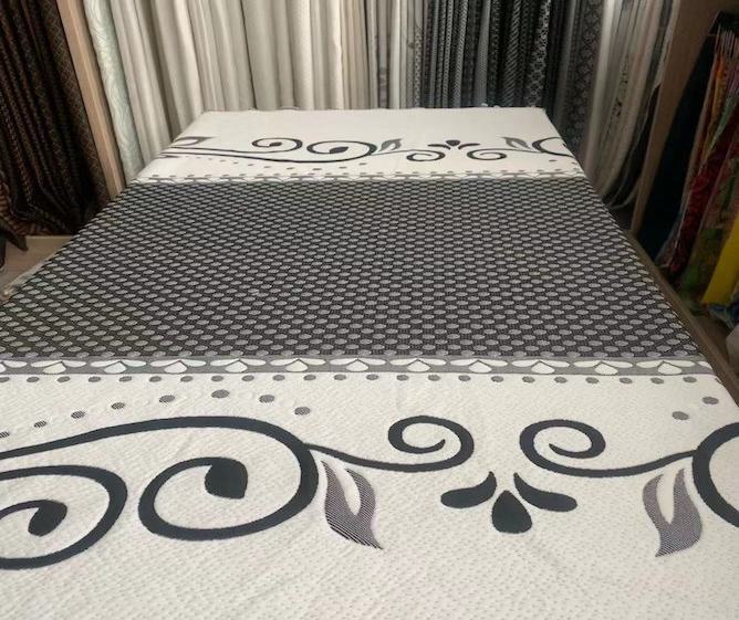 Tissu d'oreiller de matelas en tricot jacquard visage