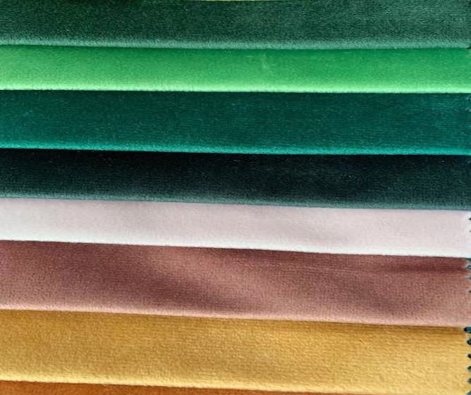 tecido de travesseiro de colchão de veludo da china