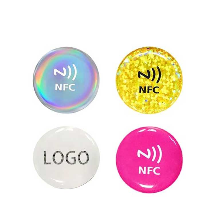 定制 NFC 环氧树脂标签 NFC 社交媒体标签批发商