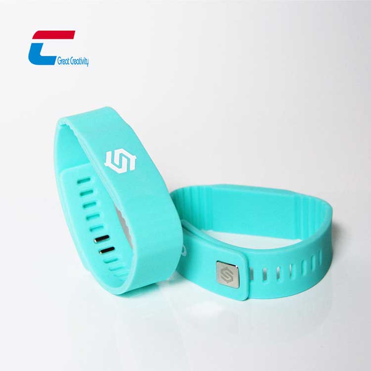Bracciale in silicone NFC riscrivibile NTAG 216 all'ingrosso