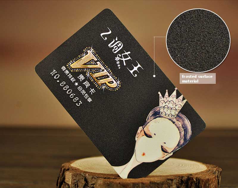 Will the PVC smart chip card change color?