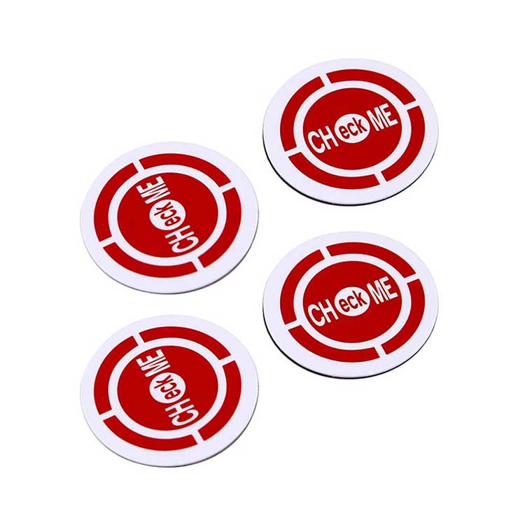 Produttore di etichette per monete NFC anti-metallo personalizzate Ntag216