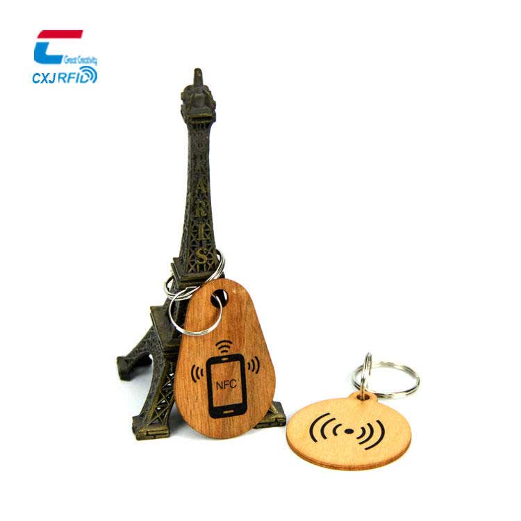 Aangepaste NFC-tag hout bamboe hout NFC-kaartfabrikant