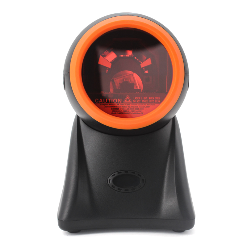 1.8m Cable Wired Barcode Scanner Box USB 2.0 Interface Laser Barcode Scanner 1D 2D RFID Barcode Scanner Gun - COPY - aiokeg