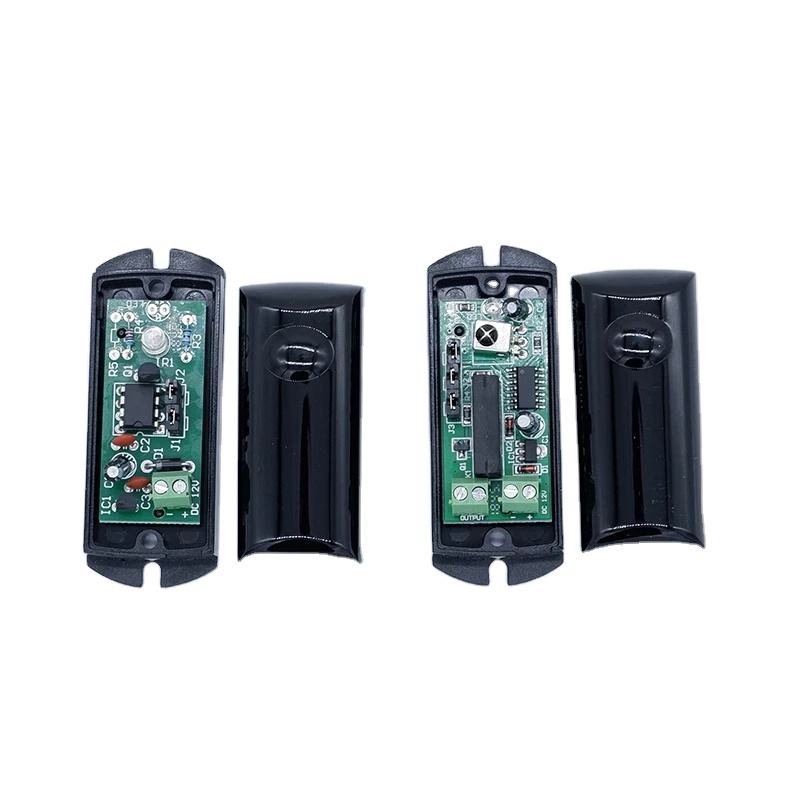 Máy dò cảm biến tia hồng ngoại chủ động Photocell đơn chùm tia hồng ngoại Báo động hồng ngoại Tần số 15m có thể điều chỉnh để báo động hàng rào rào cản tự động