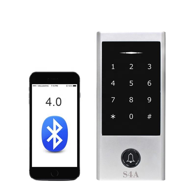 Anti-vandal IP66 Smart office Metal Ble access control keypad