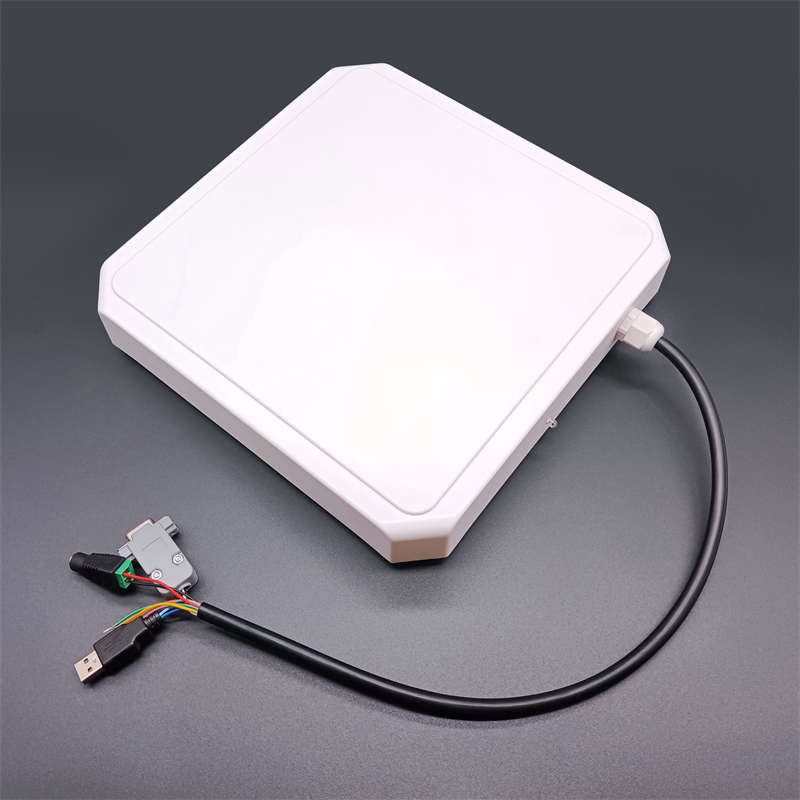 Uzun Menzilli Ücretsiz SDK 860-960mhz 8-12m Okuma Aralığı Mesafe Uzun Uhf Rfid Okuyucu