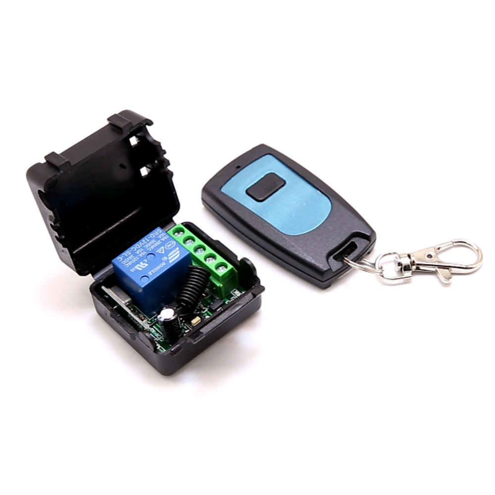1 チャンネルワイヤレスユニバーサル 433.92MHz 315Mhz RF テレコントロール距離リモートコントロール