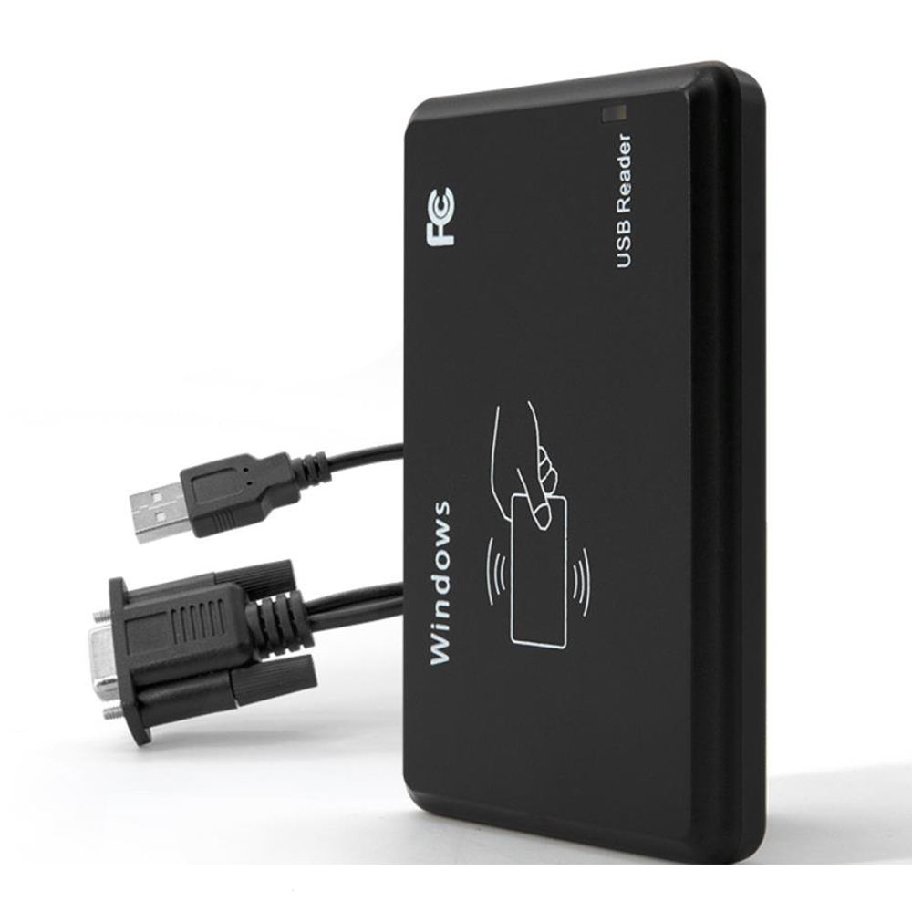 ISO 15693 USB оқу құралы OEM 10H ондық 14443A RS232 сериялық порт толық протоколы SDK бар 13,56 МГц RFID оқу құралы