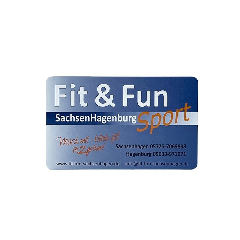 Özel CMYK Ofset Baskı 13.56MHz HF RFID S50 Akıllı Kart NFC Kartları Üyelik Kartları