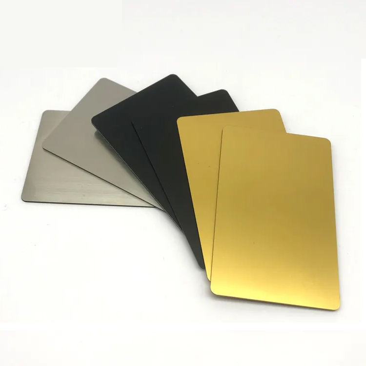 Безконтактний ідентифікатор IC Smart RFID Chip NFC Metal Business Card