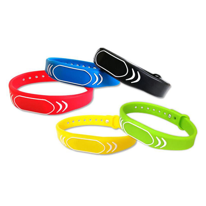 도매 가격 소셜 미디어 실리콘 결제 NFC 리더 브레이슬릿 125kHz RFID Wristband
