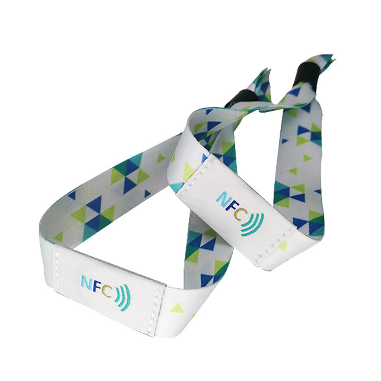 수퍼 품질의 새로운 도착 RFID 직물 직물 팔찌