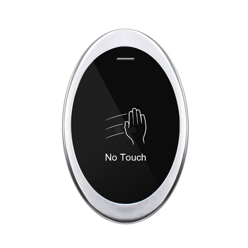 IP66 জলরোধী ইনফ্রারেড সেন্সর স্টেইনলেস স্টীল প্রস্থান বোতাম ডোর লক অ্যাক্সেস কন্ট্রোল সিস্টেমের জন্য স্পর্শ সুইচ নেই